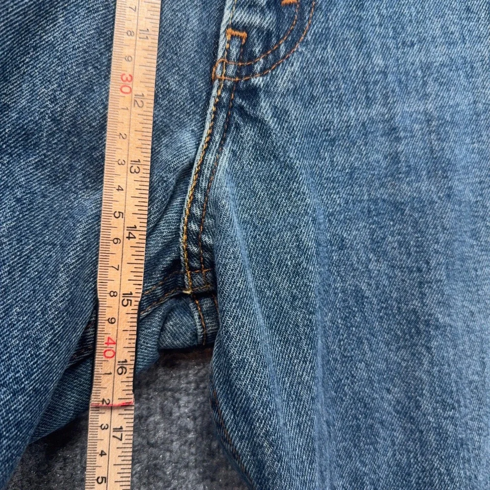 Levis 550 Relaxed Fit Jeans Mens 44x30 Blue Tapered Leg Denim Classic Casual